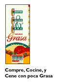 Compre, Cocine y Coma con poca Grasa
